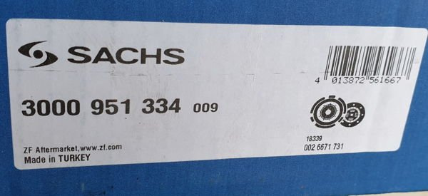 Logan Clio Scenic sprzęgło docisk 3000951334 SACHS