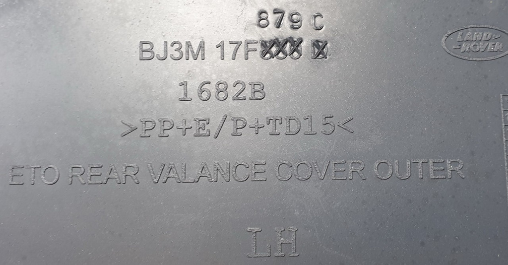 Range Rover Evoque listwa osłona tył lewa BJ3M-17F879-C NOWY ORYGINAŁ
